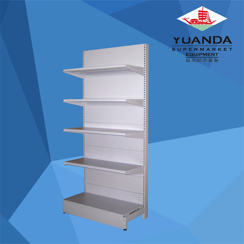 High End 5 Layers Luxury Flat Back Panel Gondola Shelf
