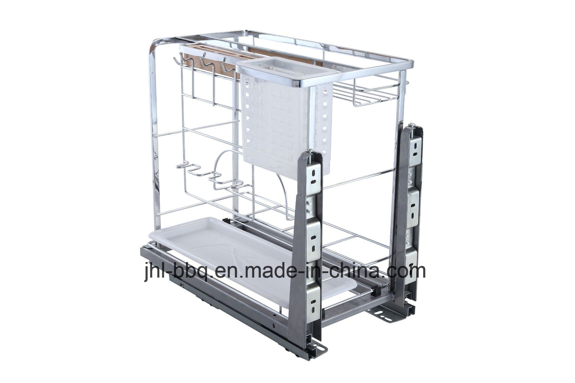 Steel Wire Ultensil Rack for Cupboard