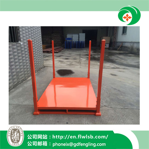 Collapsible Steel Stacking Rack for Storage Goods by Forkfit