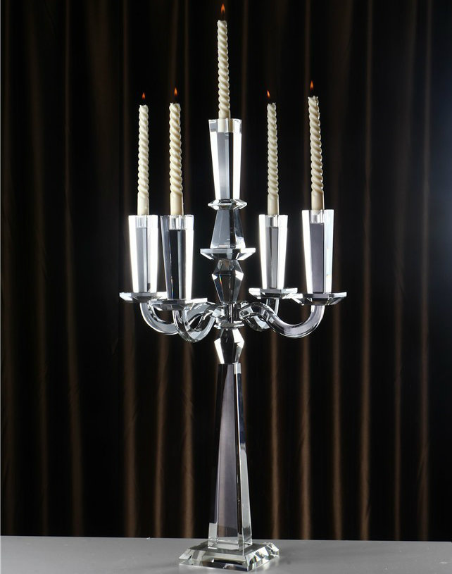 European Classical Crystal Candlestick, Wedding Decoration Home Party Gifts Essential. Bulk Purchase More Affordable