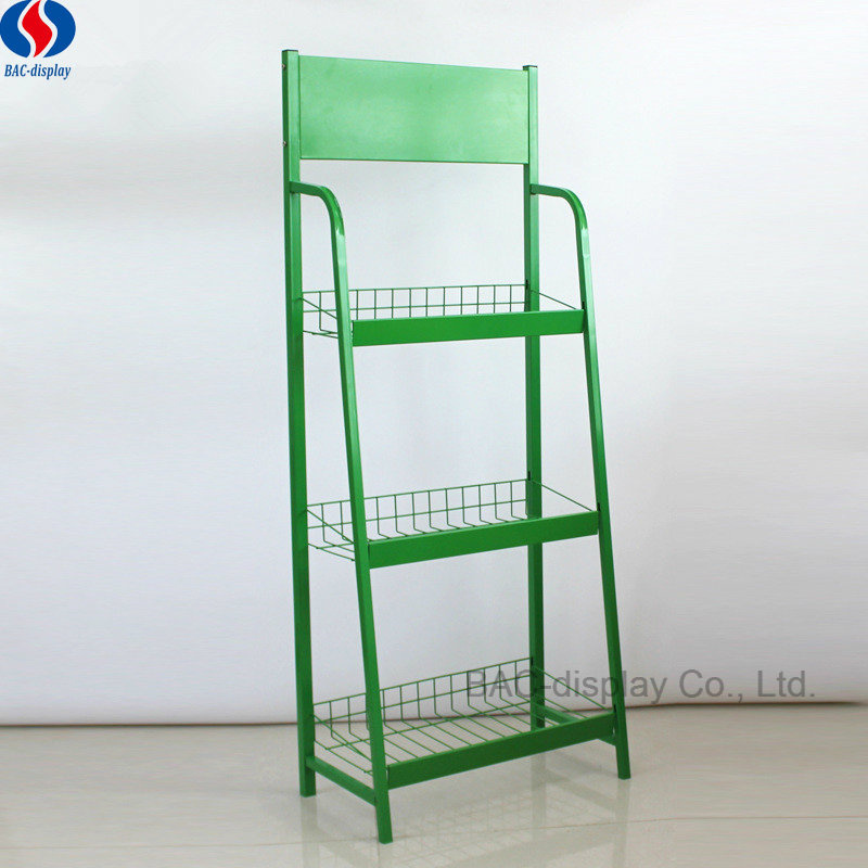 Assemble Coating Material Paint Metal Display Rack for Grocery Stoer