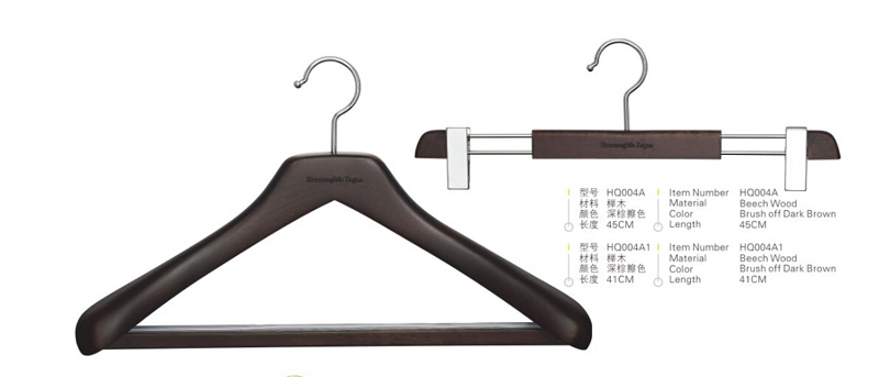 Wood/Wooden Coat Hanger for Display
