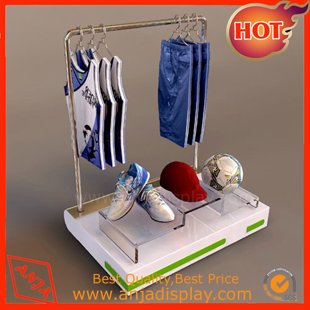 Metal Clothing Store Display Racks and Stands for Store