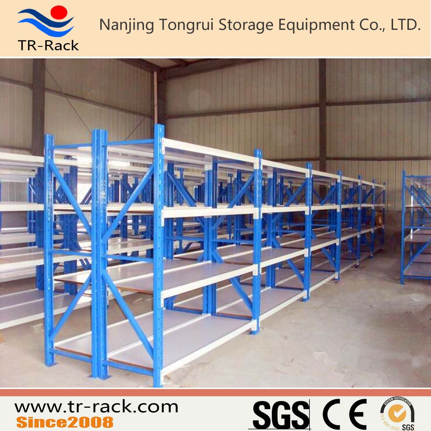 Medium Duty Storage Rack From Tongrui Manufacturer