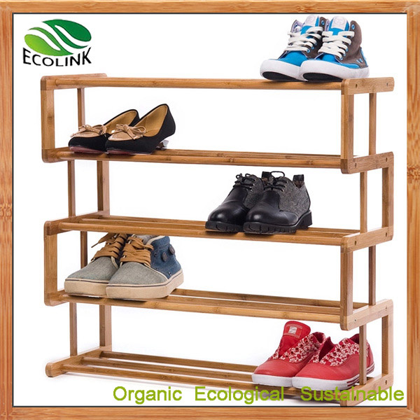 Bamboo Shoe Rack Shoe Organizer (EB-B4180)
