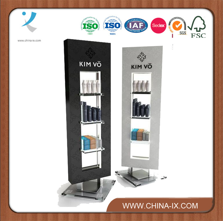 Free Standing Metal Display Shelf for Supermarket