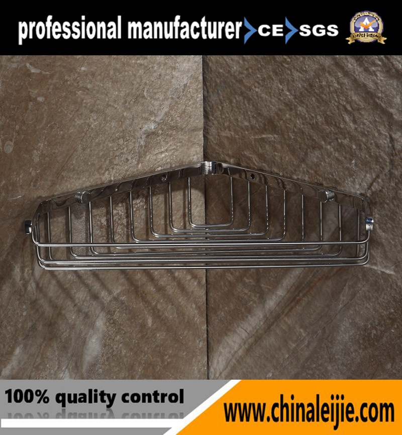Luxury High Quality Stainless Steel Corner Basket Bathroom Accessories
