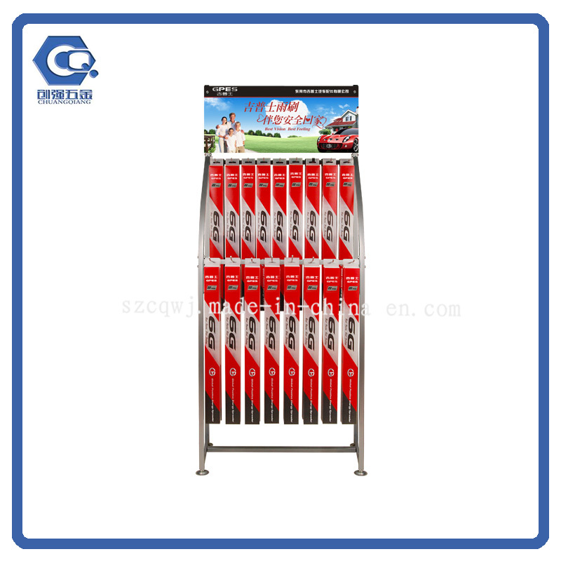 Fashion Windshield Wiper Metal Display Rack
