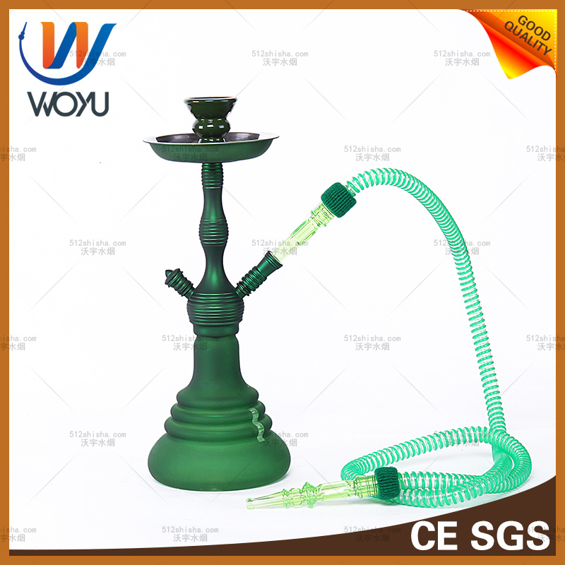 Norway Storm Black Green Color Glass Bottle Zinc Alloy Hookah