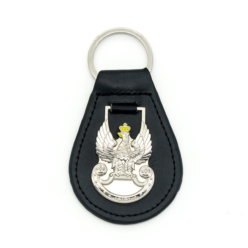 High Quality Promotional Leather Key Holder in Bulk Item Letters