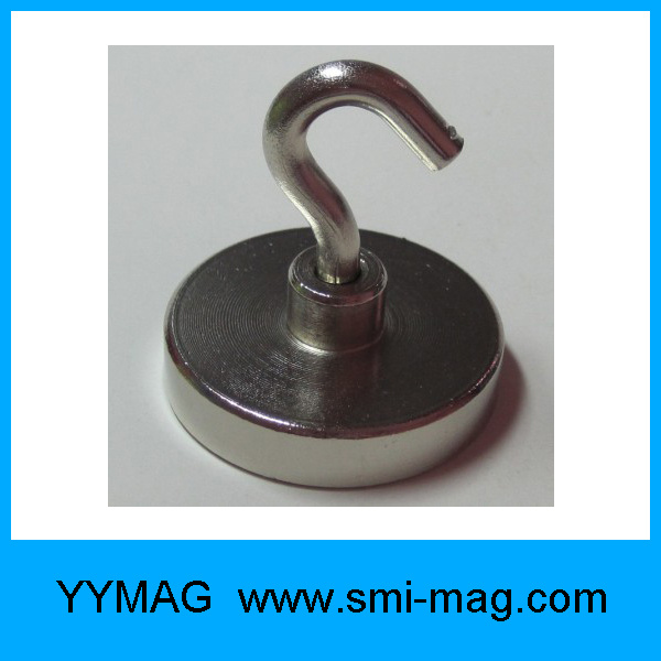 Powerful Neodymium Cup Magnet Hooks for Indoor/Outdoor