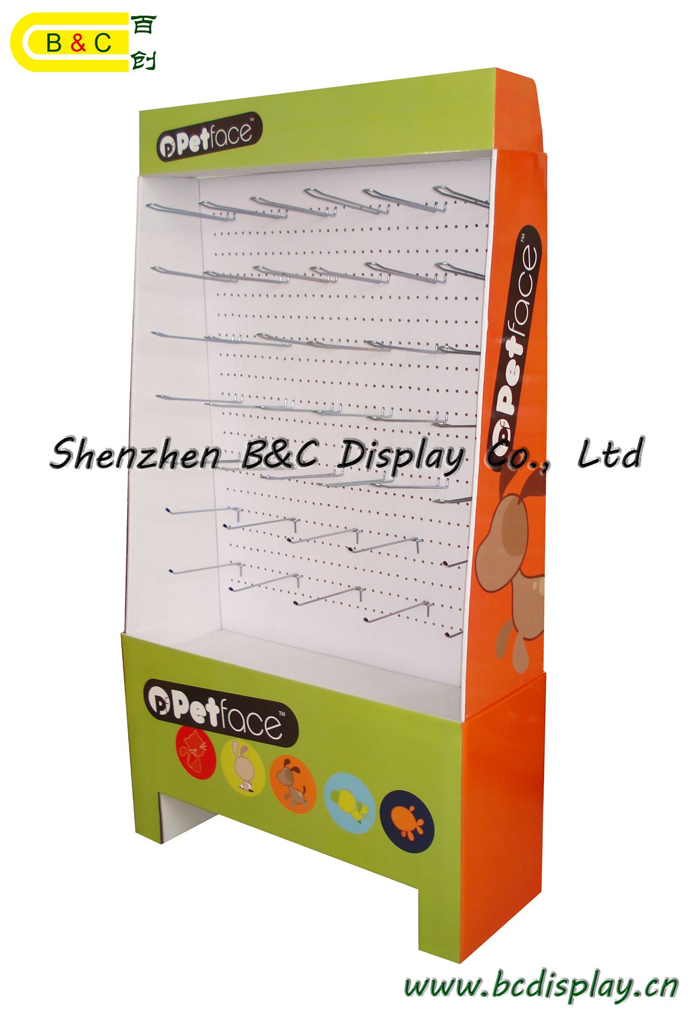 Dog Food Paper Display Shelf (B&C-B023)