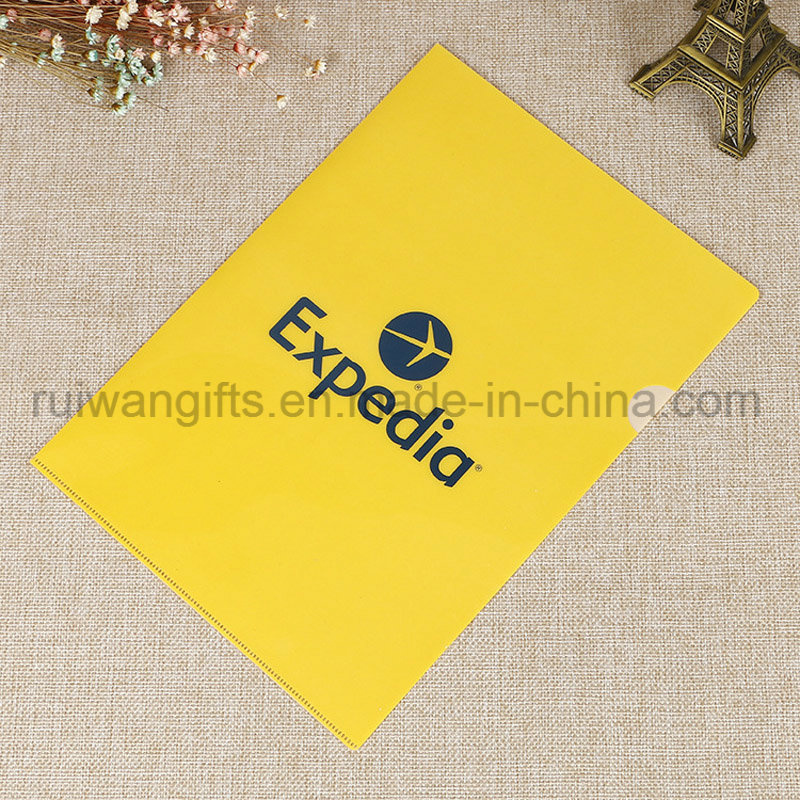 Custom Print Promotional Gifts A4 Size File Folder/ PP Clear Plastic Document Holder