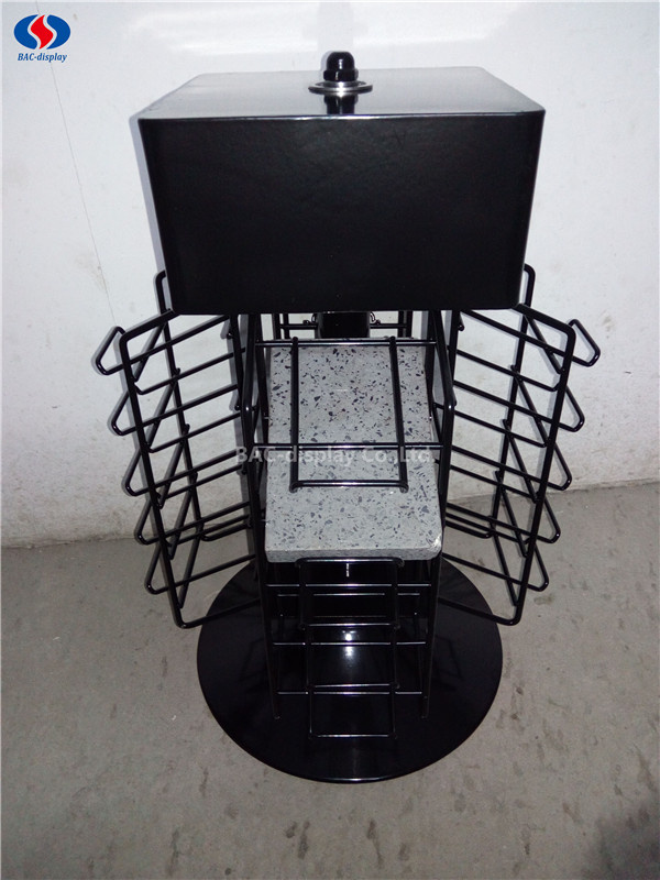 Countertop Counter Iron Wire Display Rack Stand