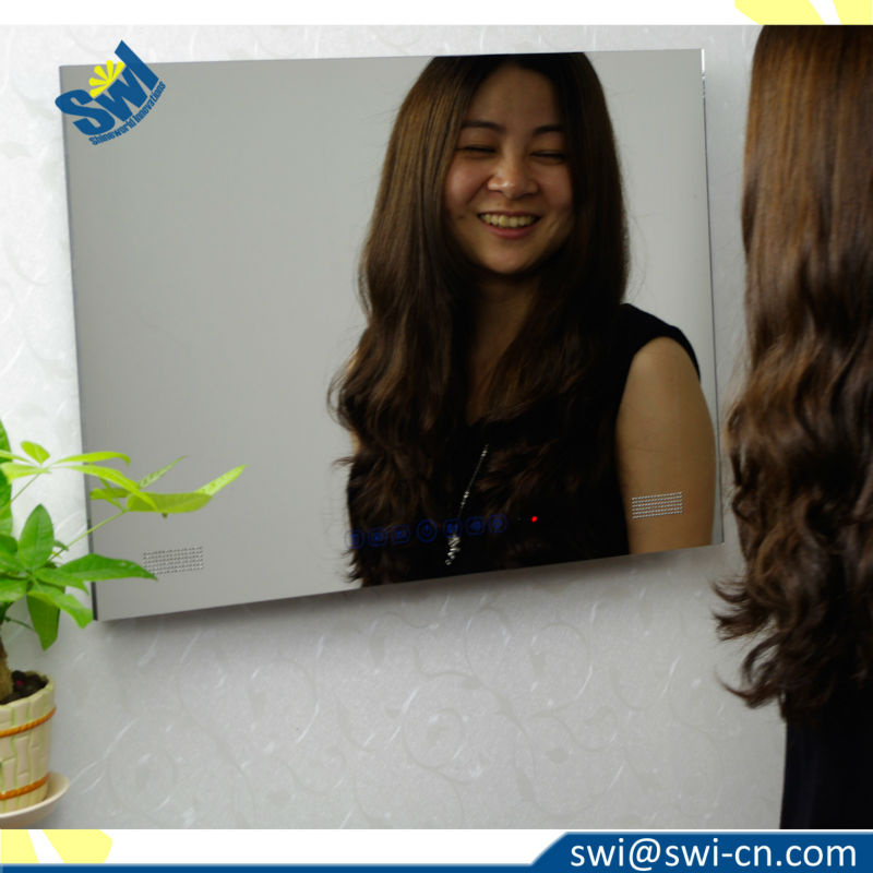 22inch Smart Glass Mirror Waterproof Bathroom LED TV for Hotel