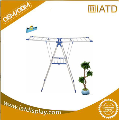 Metal/Wooden/MDF/Melamine MDF Display Rack&Clothing Furniture for Display
