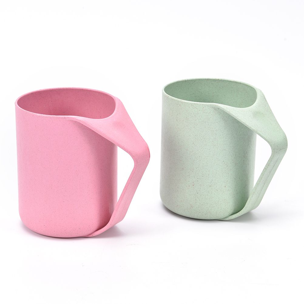Eco Friendly Wheat Straw Tooth Brush Holder Wash Cup