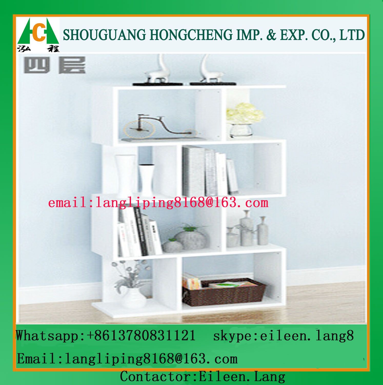 School Furniture Cabinet Modern Bookshelf Library Bookshelf