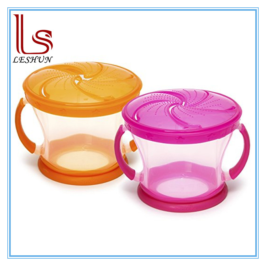 Leisure Accessories 2 Piece Snack Catcher, Pink/Orange