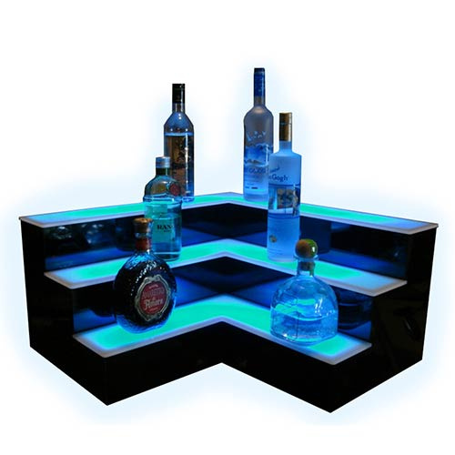 Professional Acrylic LED Illuminated Wine Display China Acrylic Wine Display Manufacturer
