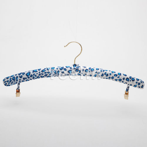 Drop Attachment Skirt Clothes Hangers with Gold Plated Hook