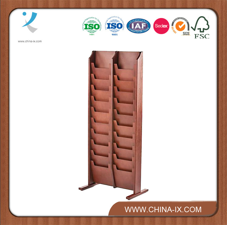 10-Tier Literature Rack for Floor