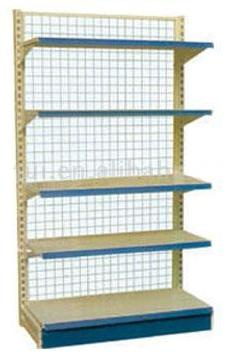 Wire Mesh Back Shelving for Suppermarket