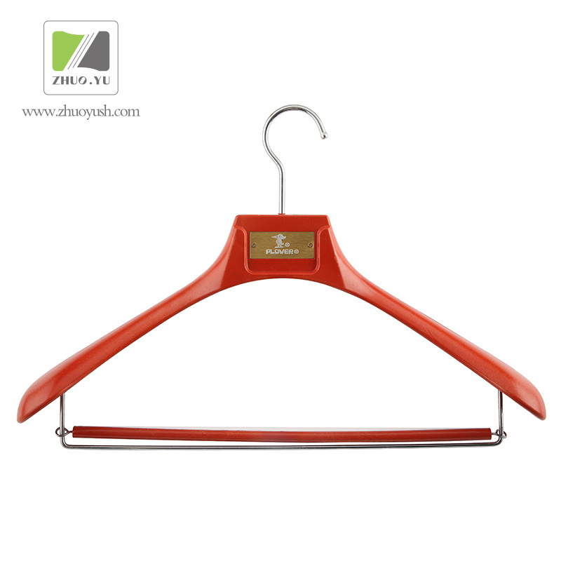Custom Solid Plastic Suit / Pant Hanger for Exclusive Clothes Shop