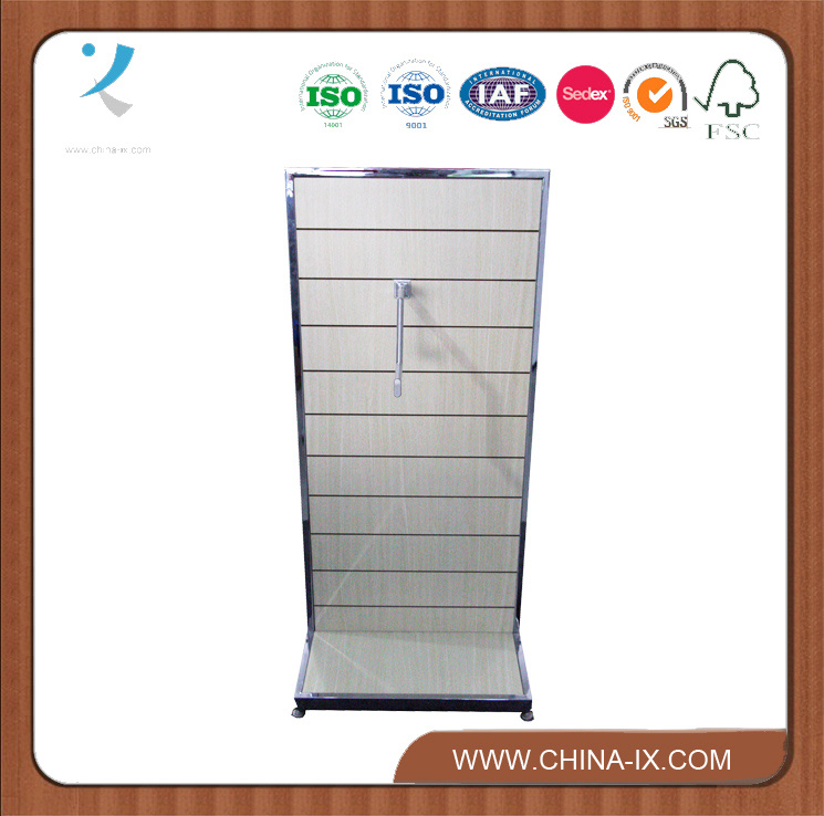 OEM Two Sided Slat Wall Fixture with Metal Frame
