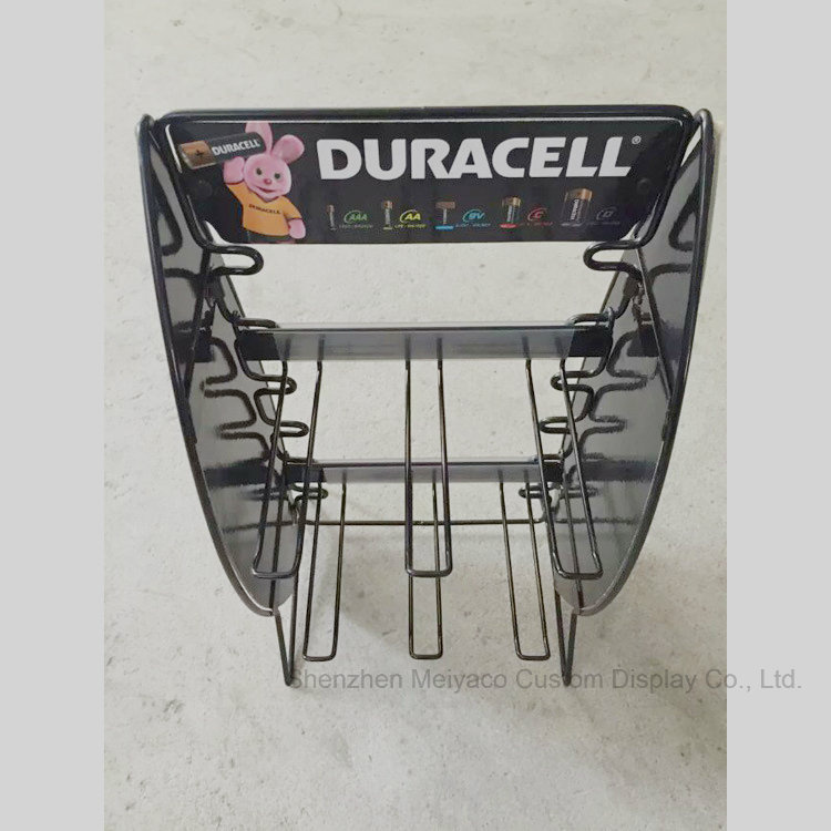 Store Battery Rack Wire Iron Small Hanging Ornaments Display Stand