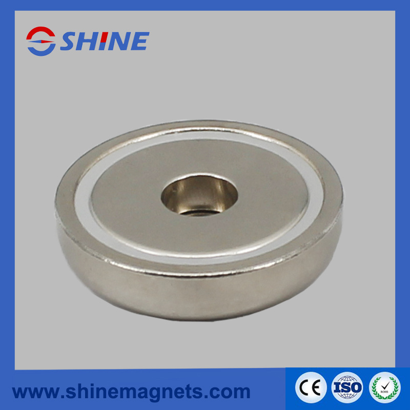 Rpm-B20 Nickle Plated Pot Magnet Magnetic Holder