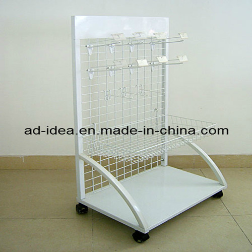 Hardware Grocery Store Display Rack, Metal Hanging Display Rack