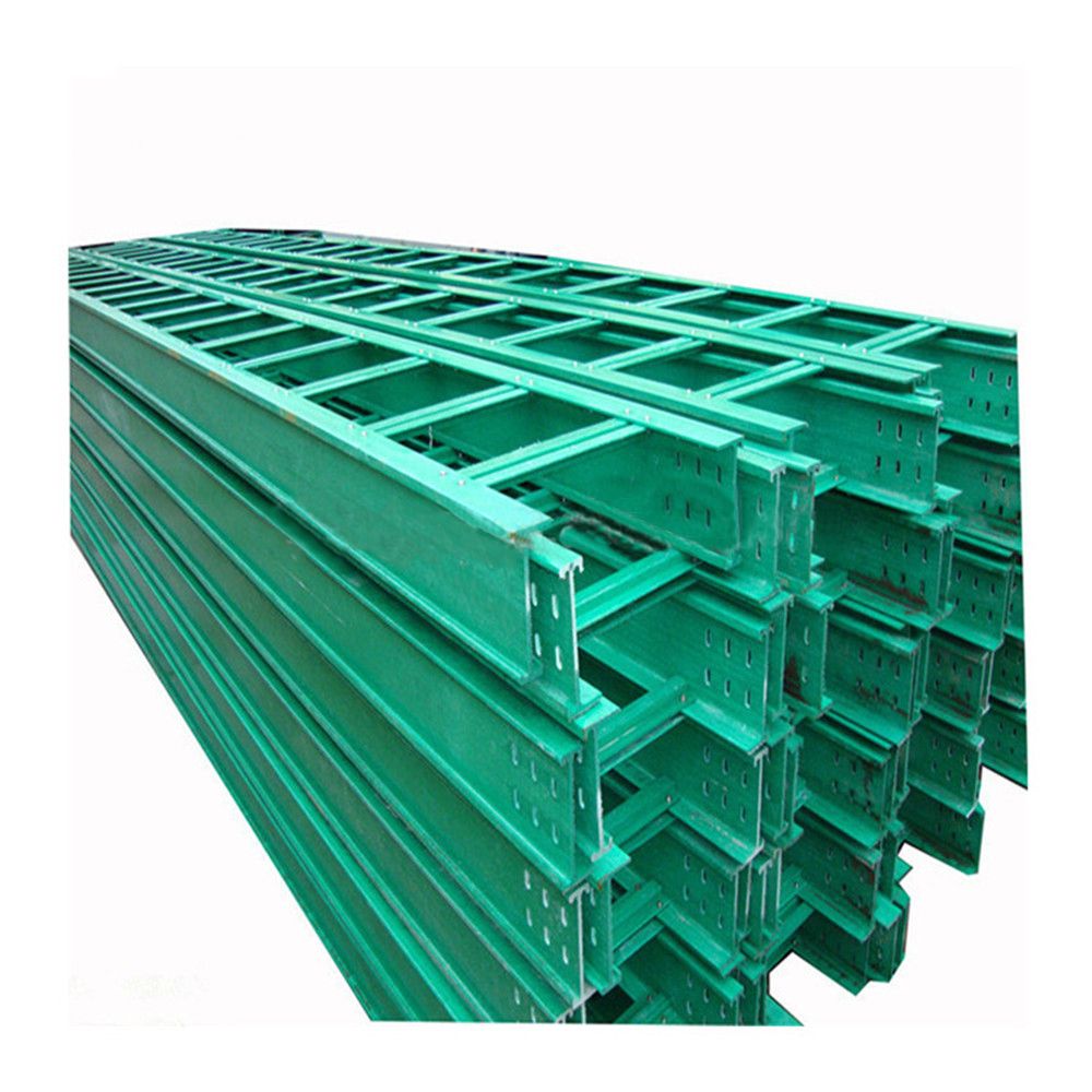 China Factory FRP Fiberglass Electrical Ladder Rack with Cover