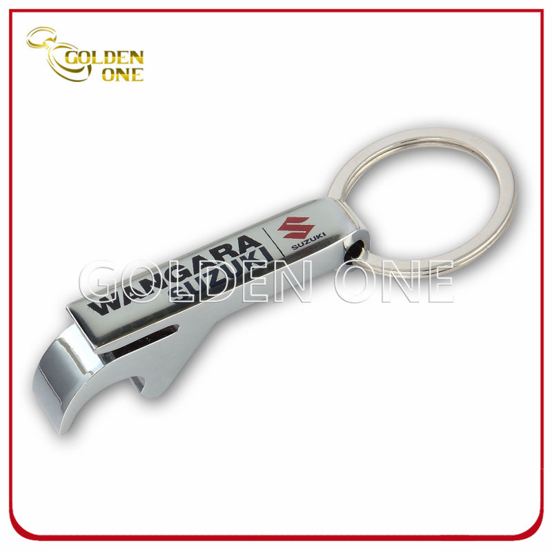 Customized Domed Sticker Souvenir Bottle Opener Keyring