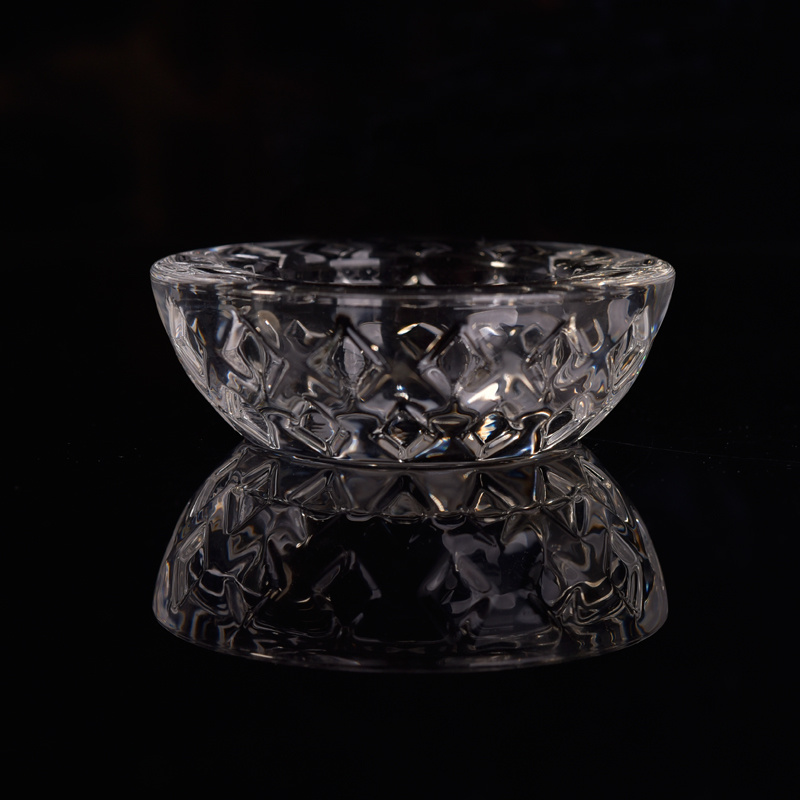 Popular Transparent Glass Tea Light Holder
