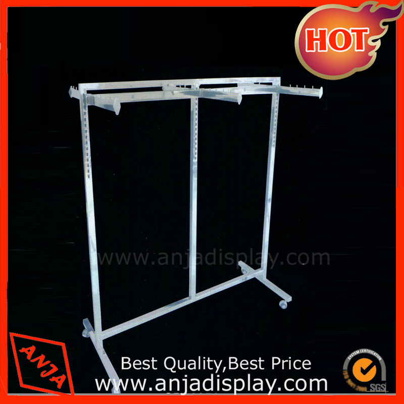 Stainless Steel Display Rack with Pegs