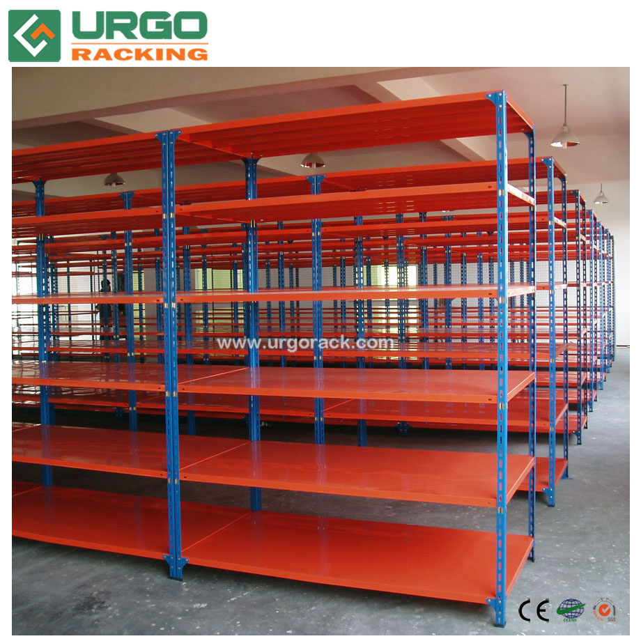 Multi-Level Iron Medium Duty Scale Plastic Bins Storage Rack