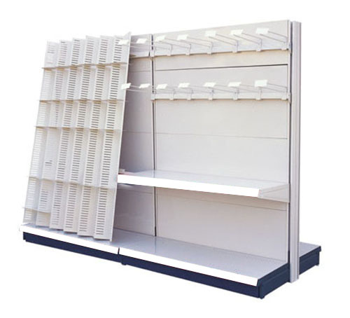 Double Side Supermarket Stand Rack for Display