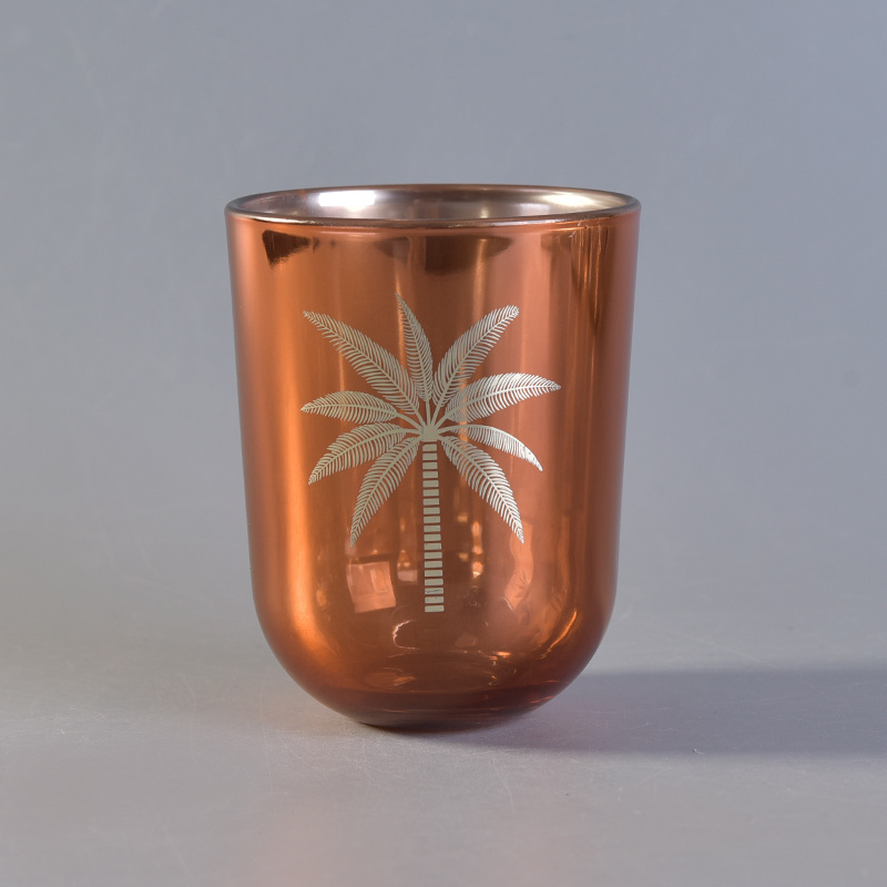 Laser Engraving Votive Glass Candle Holders