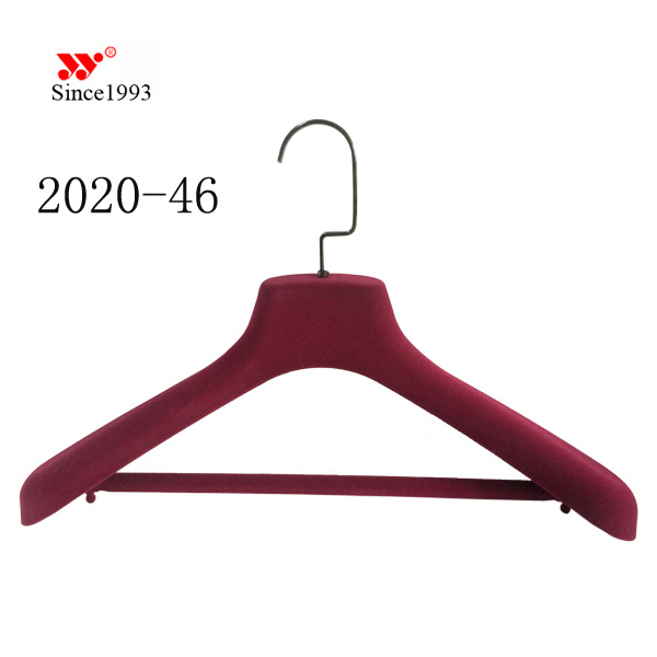 46cm Wide Shoulder Strong Brand Custom Men Suit Velvet Hanger
