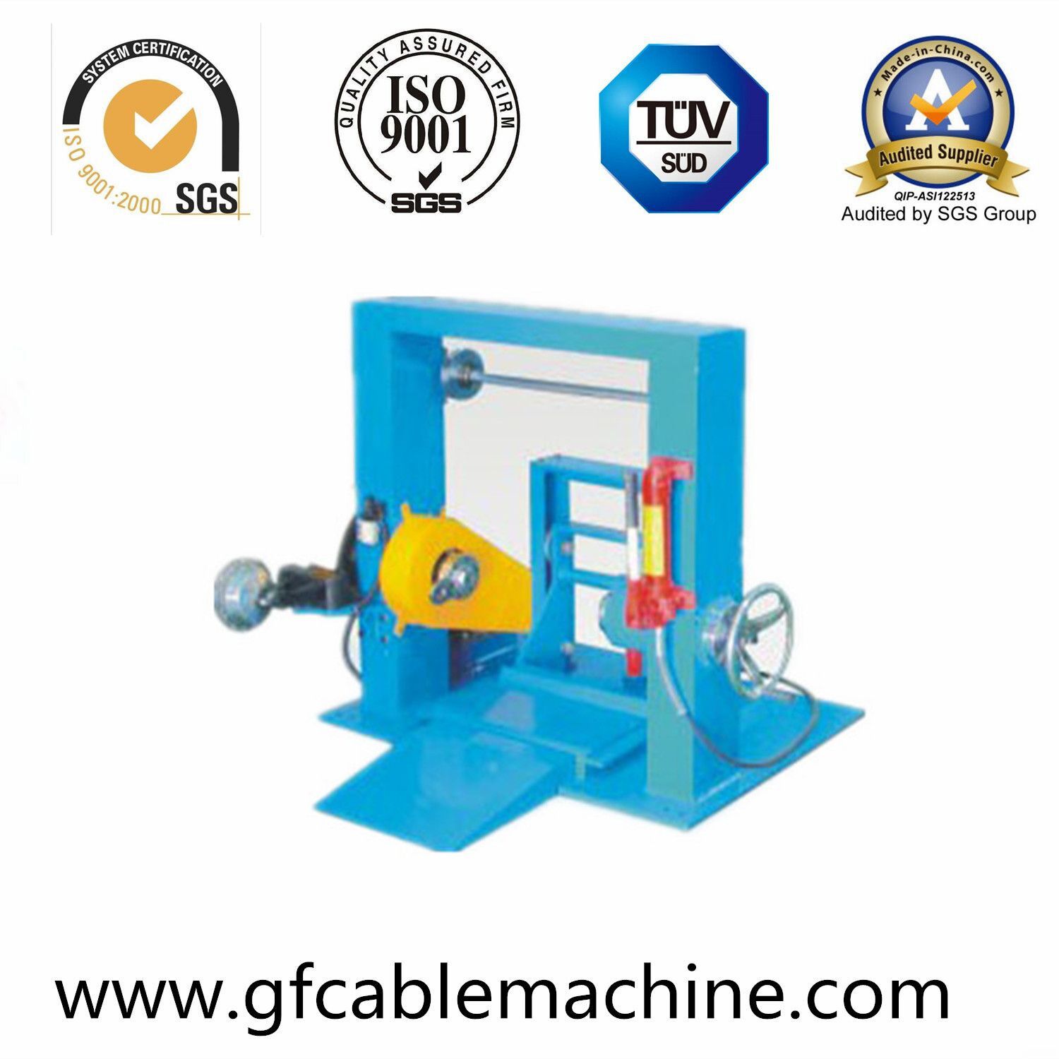 Auto Part Single-Head Shaftless Motorized Pay-off Rack