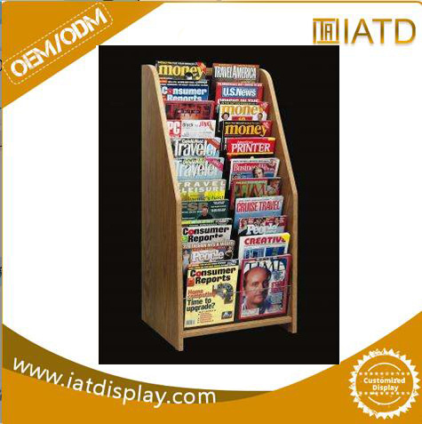 Pop up Wooden Display Speaker Cake Umbrella Exhibition Eyewear Stand for Shoe/Cap/Clothes