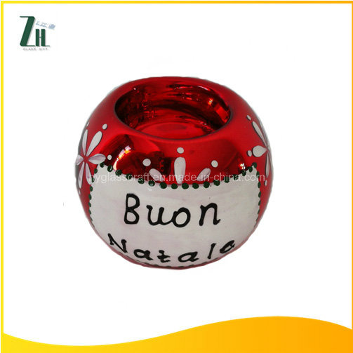 Christmas Gifts Mini Glass Candle Holder for Sale