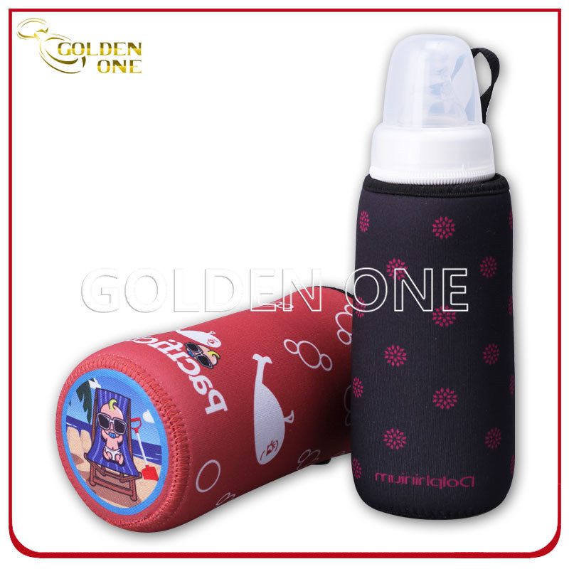 Lovely Design Neoprene Sublimation Process Baby Nursing Bottle Holder