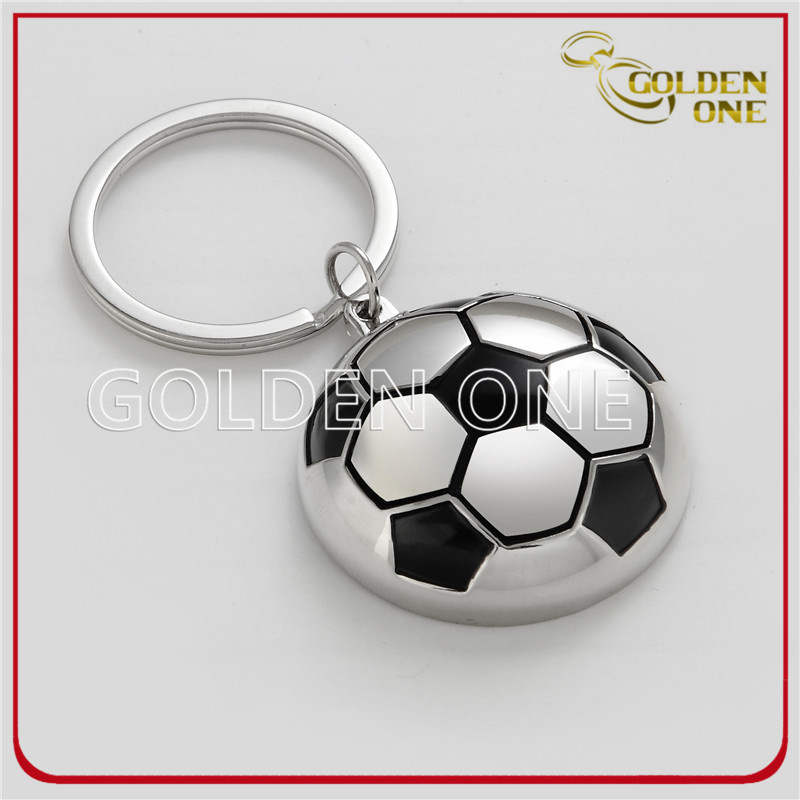Fashion Football Shape Metal Key Holder with Bottle Opener