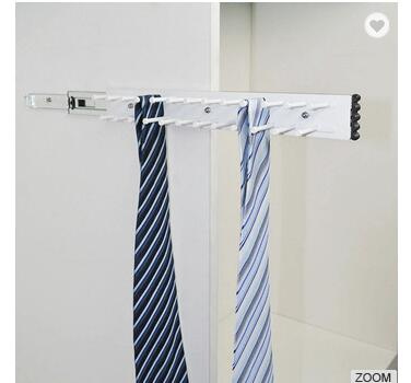 Belt Rack Closet Tie Rack for Ties and Scarf Organization Wardrobe Accessories Closet Hardware