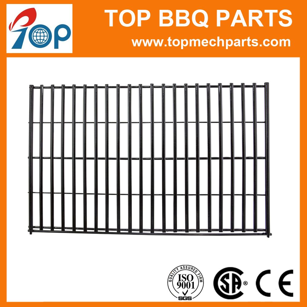 Adjustable Length Rectangle Porcelain or Iron-Coated Steel BBQ Cooking Grate