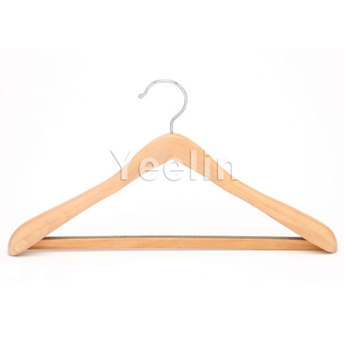 Cloth Hanger with Non-Slip Bar (200-8268-F)