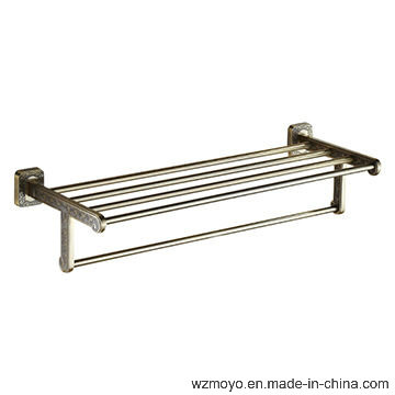 Towel Rack in Bronze Finish for Household or Hotel