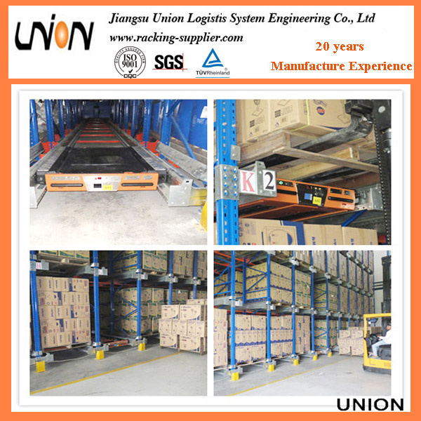 Top Brand Heavy Duty Radio Shuttle Pallet Racking System
